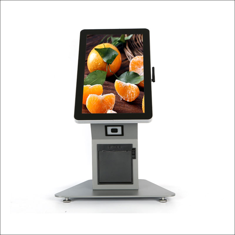 Portrait Touchscreen Self Ordering Kiosk