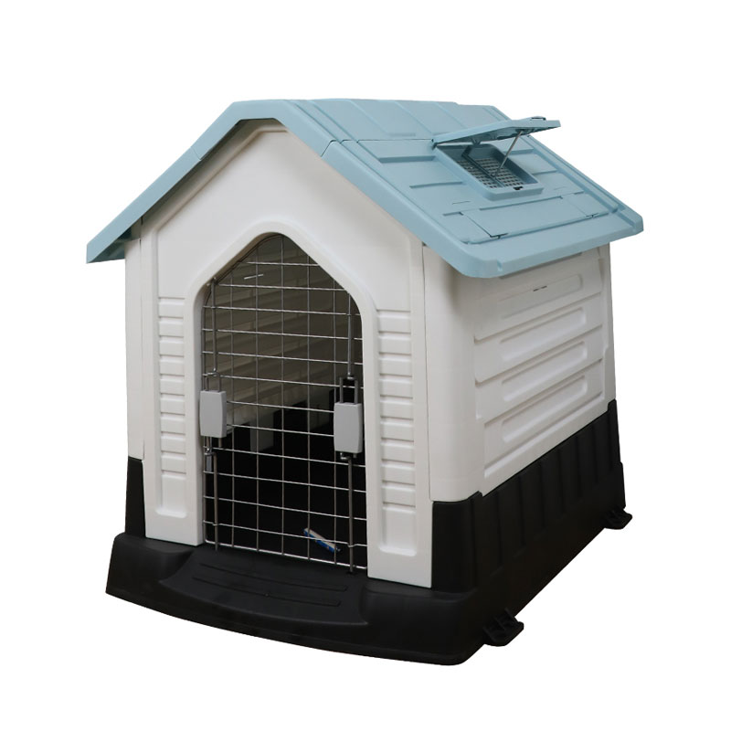 What materials are used in dog kennels?