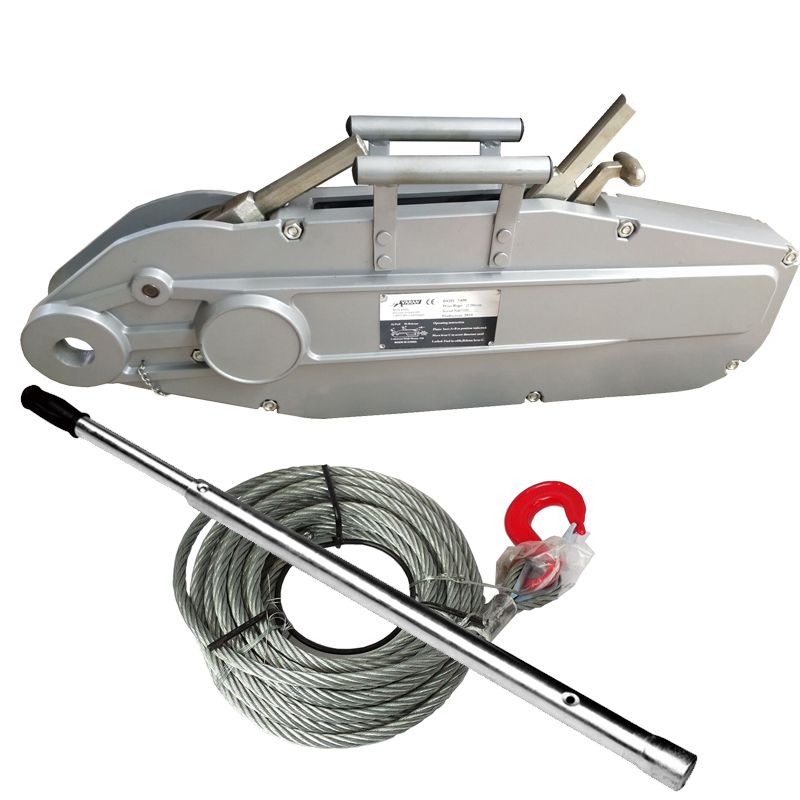 What is the difference between manual and electric winch?