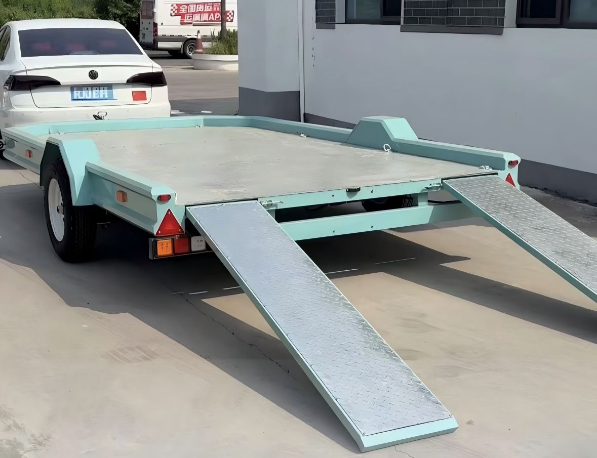 OEM Model 200 Single-Axle Flatbed Trailer Solutions for Streamlined Logistics